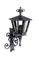 Wandarmleuchte mit Stahldach